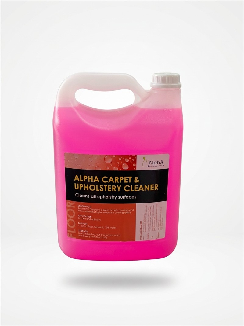Alpha Carpet and Upholstery Cleaner 5L